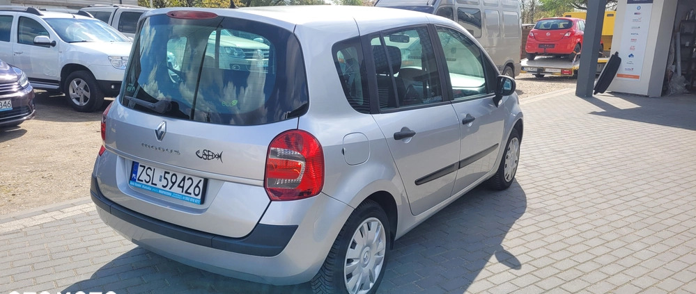 Renault Modus cena 14800 przebieg: 97352, rok produkcji 2008 z Mieroszów małe 92